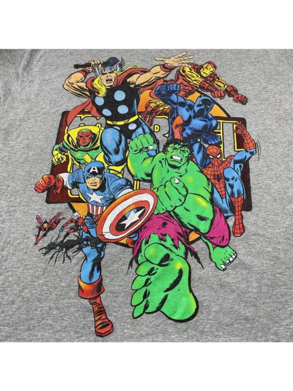 Marvel Superheroes Movie TShirt Men Size 2XL Main Character Fandom Graphic Nerdy - Picture 3 of 10